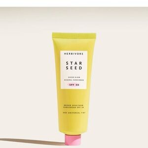 Herbivore STAR SEED Sheer Glow Mineral Sunscreen SPF 30 1.7 fl oz/50 mL NEW